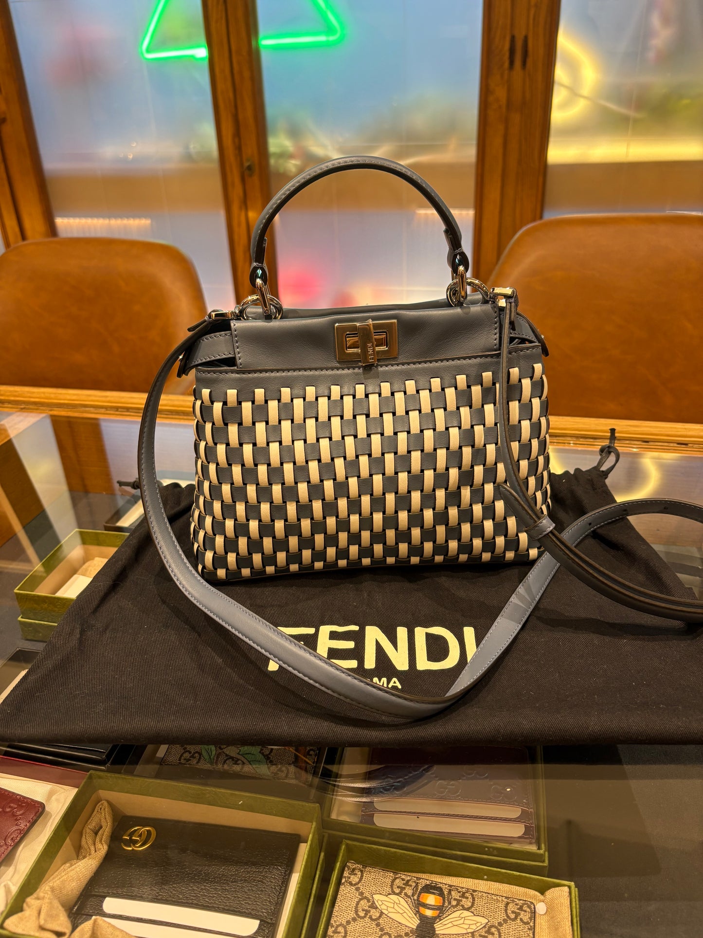 Fendi Peekaboo blu