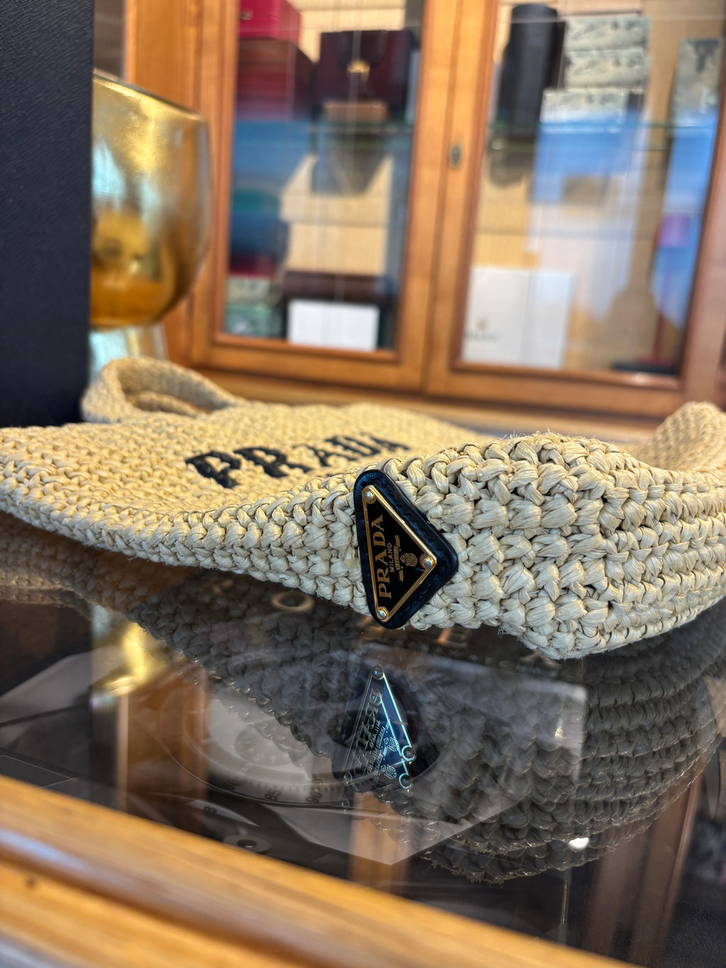 Prada in crochet