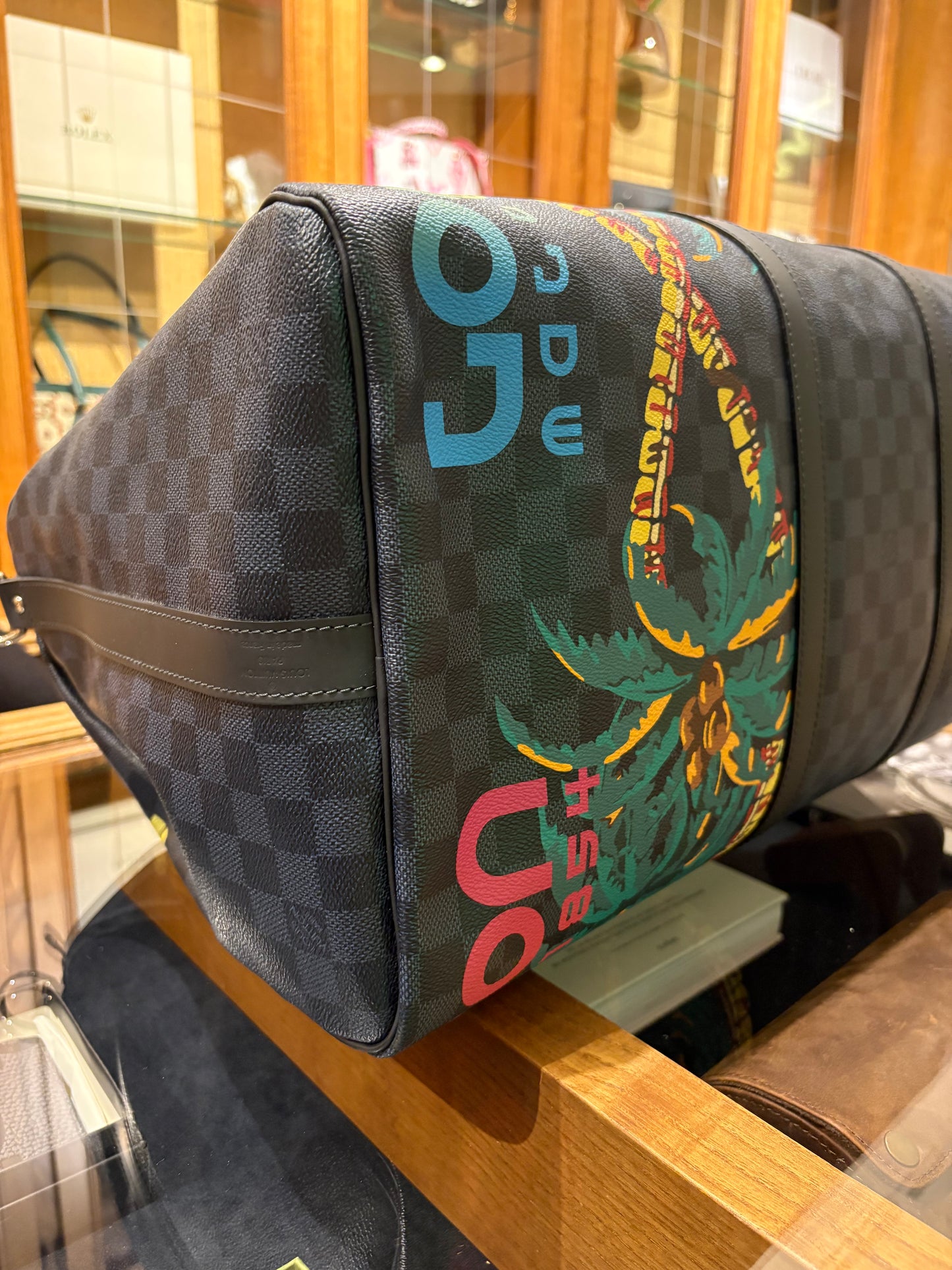 Louis Vuitton keepall 55 limited edition jungle