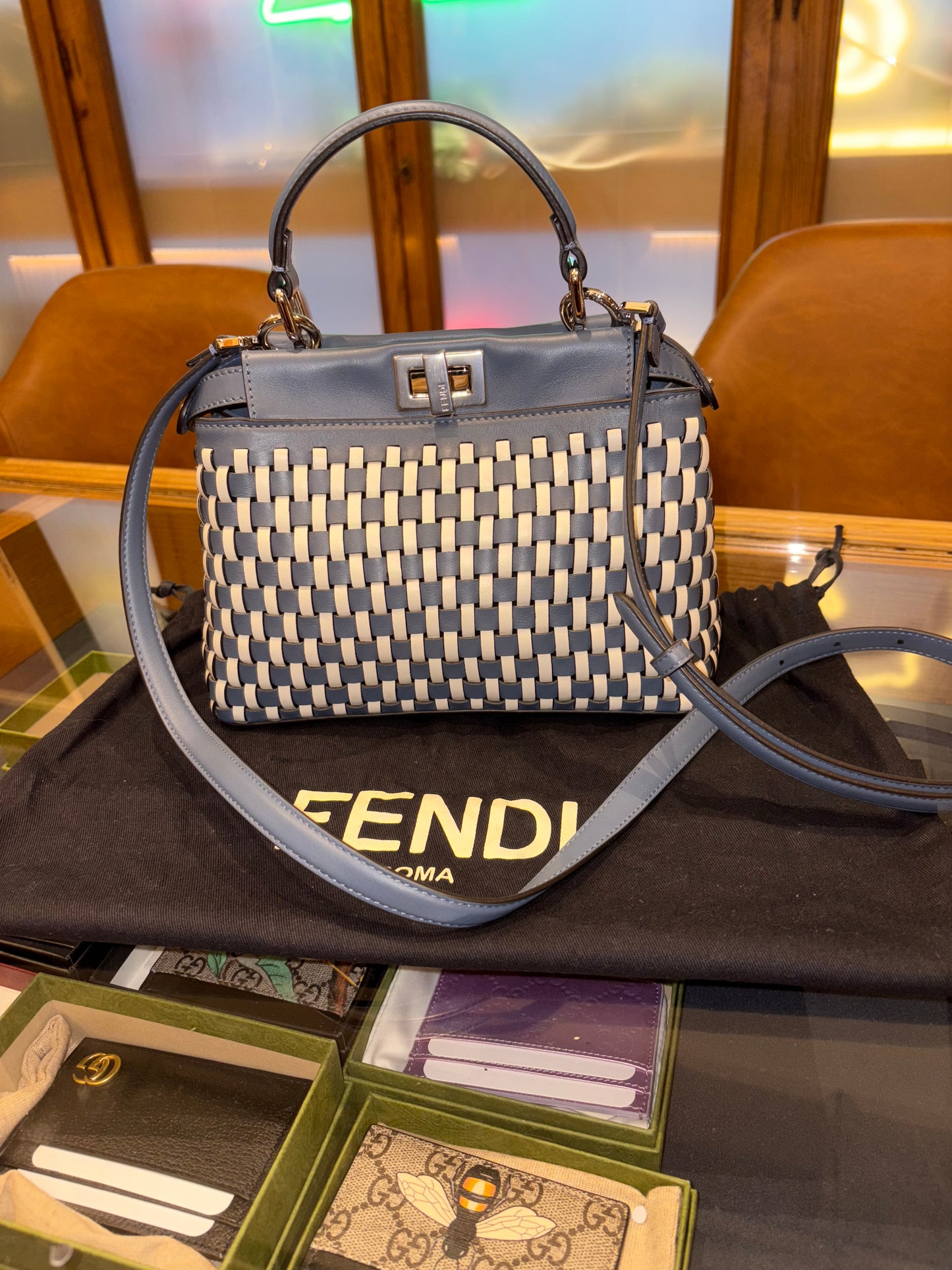 Fendi Peekaboo blu