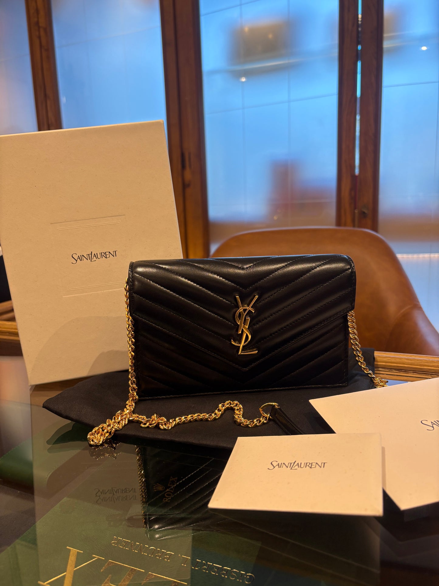 Ysl Cassandre minuteria oro
