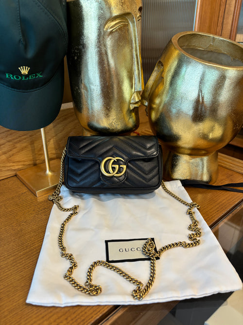 Mini borsa a spalla GG Marmont