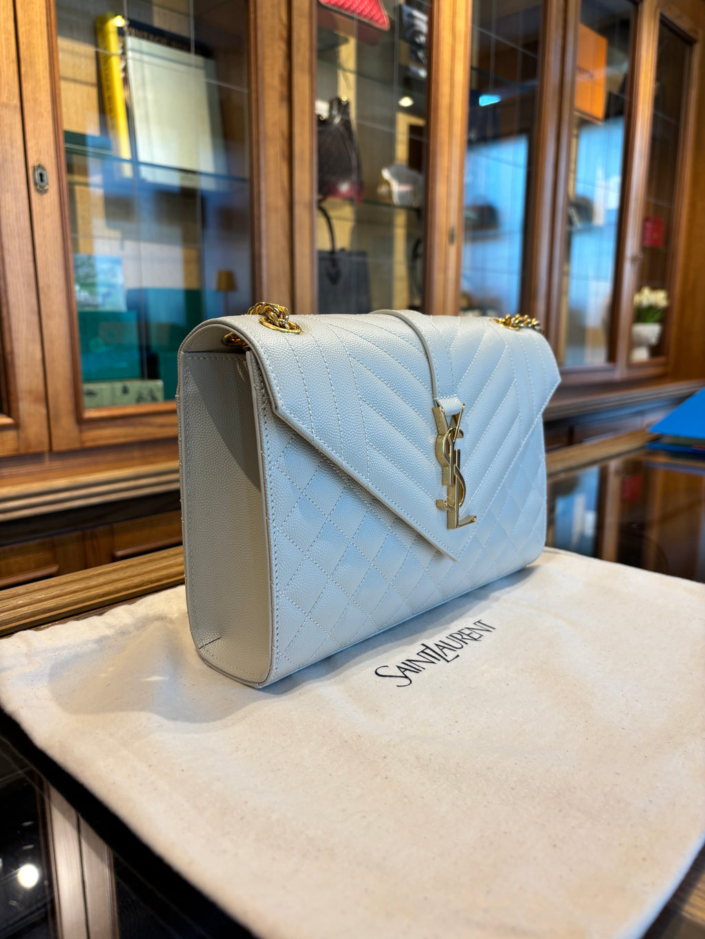 Ysl envelope Bianca