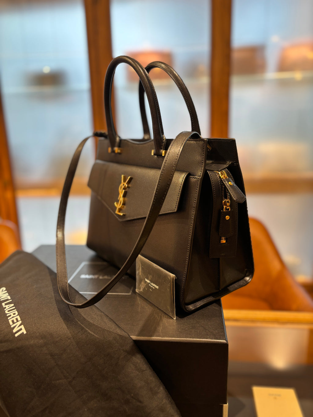 Ysl uptown tote