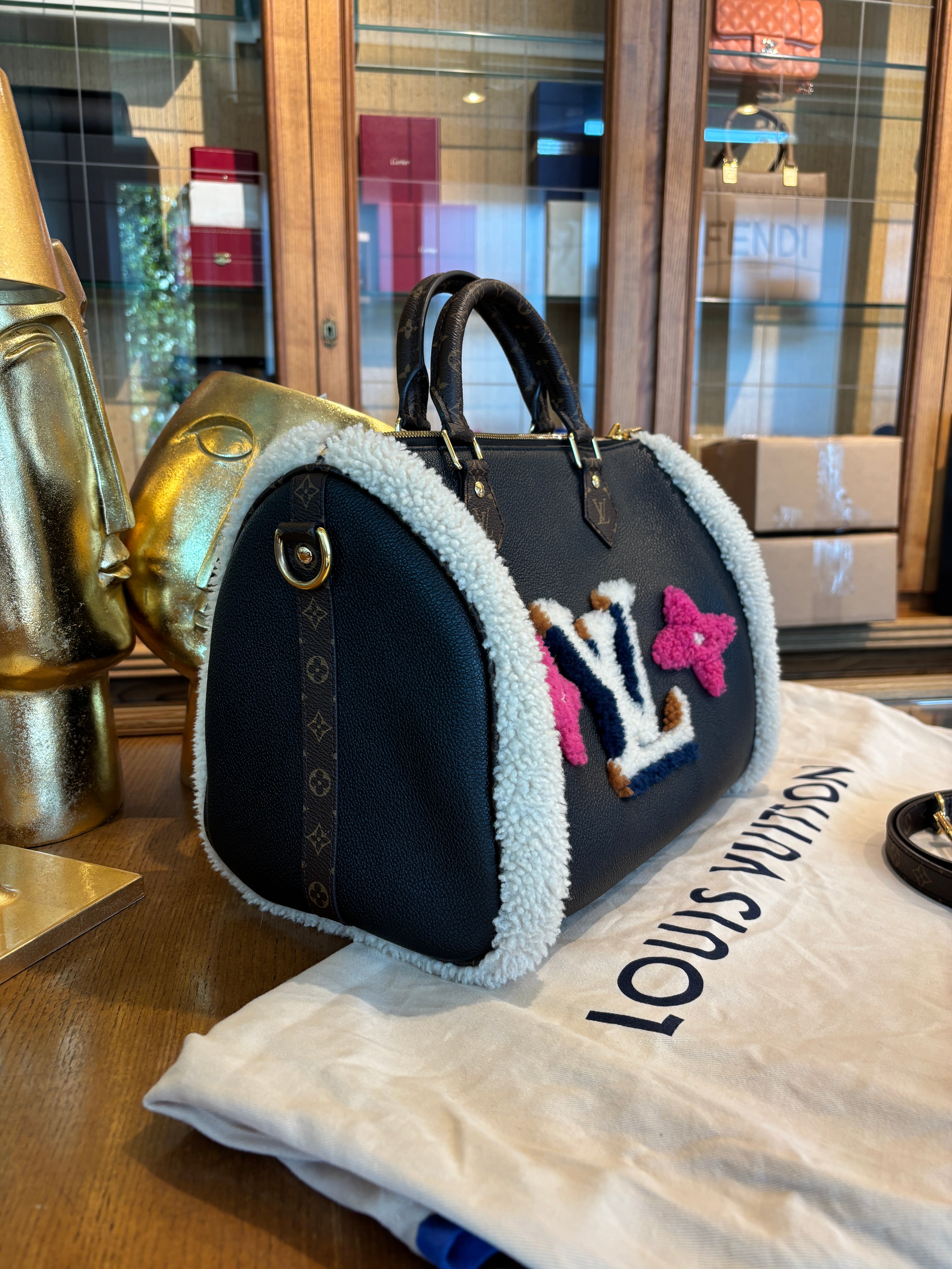 Louis Vuitton  Speedy 30 Teddy edizione limitata