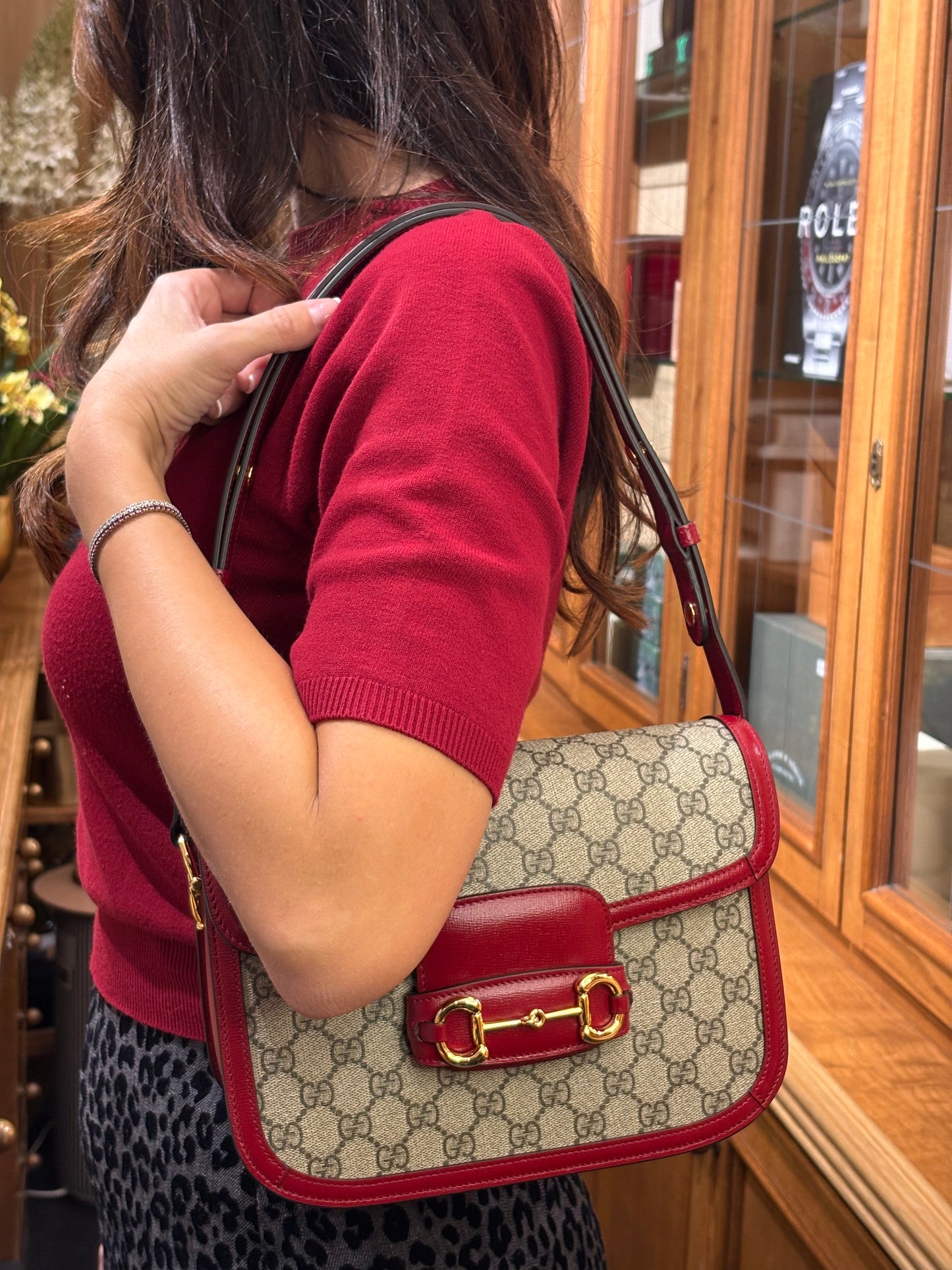 Gucci Horsebit bordeaux