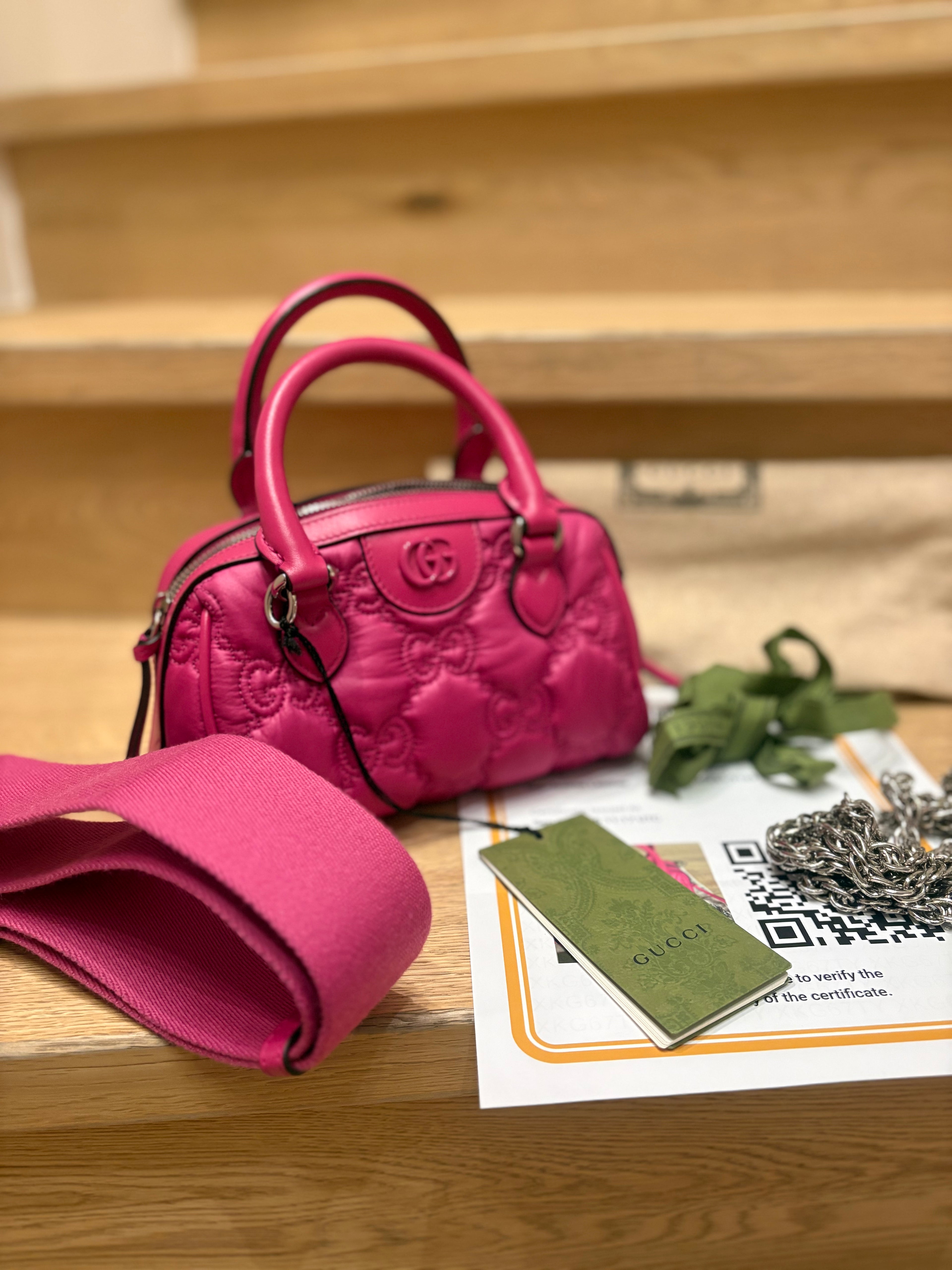 Mini Gucci con doppia tracolla