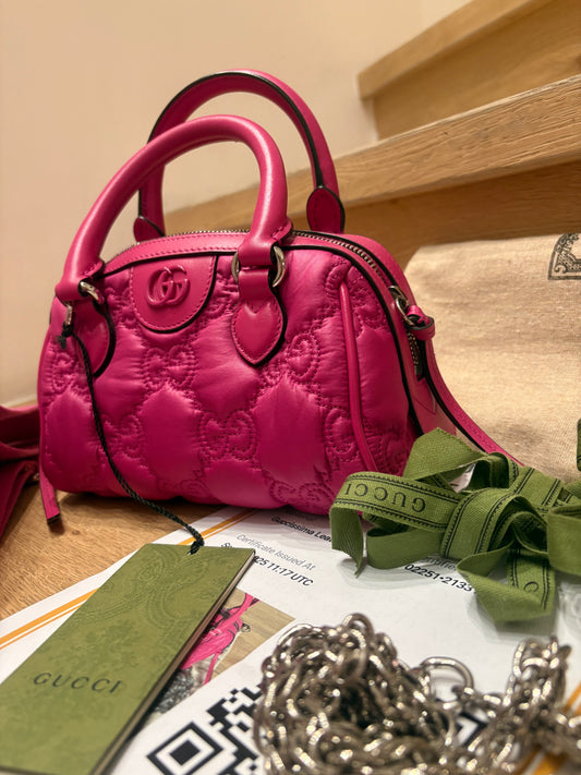 Mini Gucci con doppia tracolla