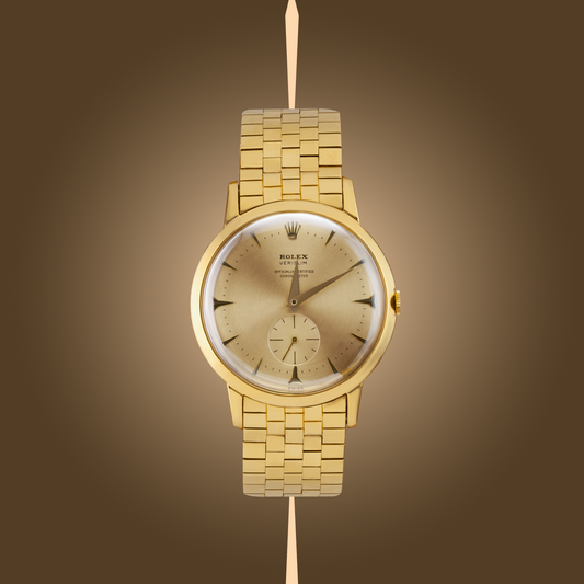 ROLEX ORO Q BEIGE